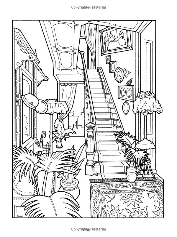 120+ House Coloring Pages for Home Lovers 40