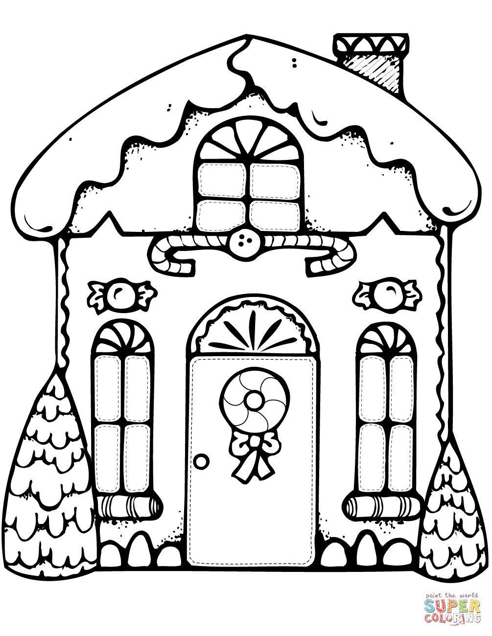 120+ House Coloring Pages for Home Lovers 42