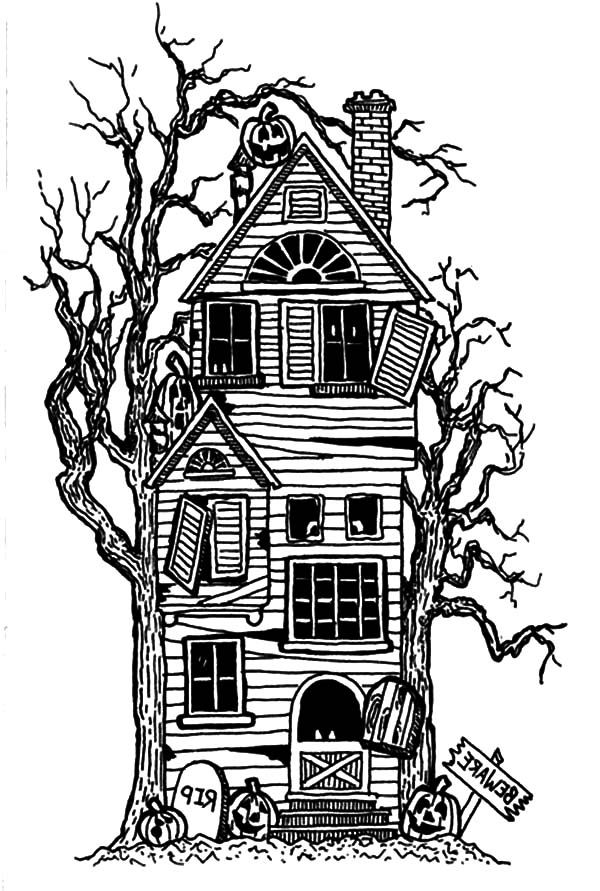 120+ House Coloring Pages for Home Lovers 45