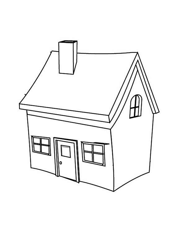 120+ House Coloring Pages for Home Lovers 5