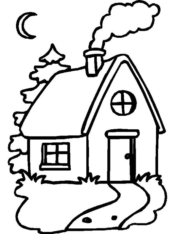 120+ House Coloring Pages for Home Lovers 52