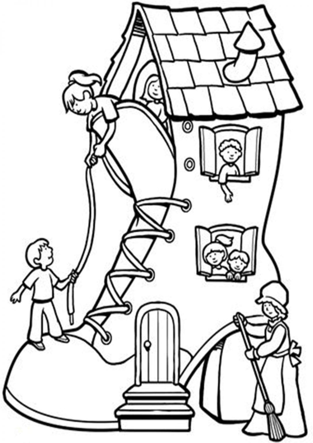 120+ House Coloring Pages for Home Lovers 55