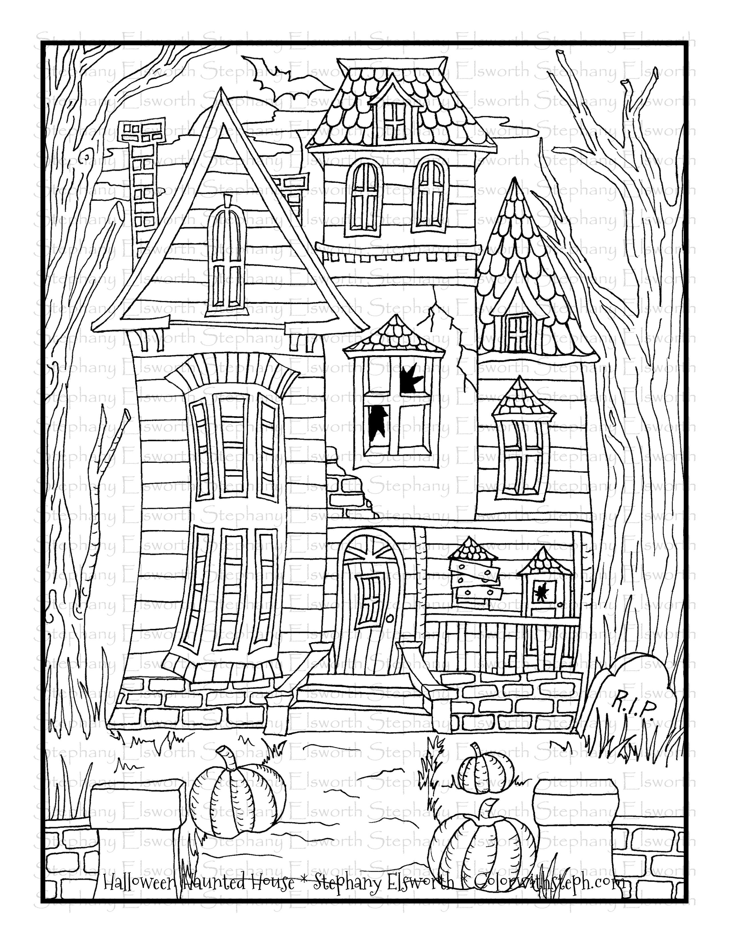 120+ House Coloring Pages for Home Lovers 62