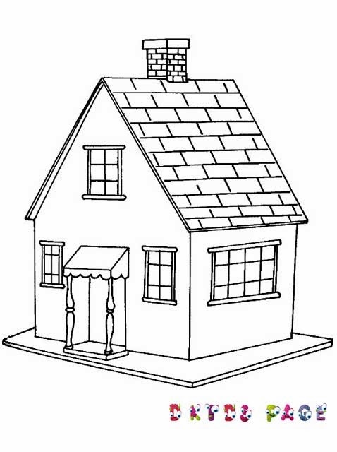 120+ House Coloring Pages for Home Lovers 79