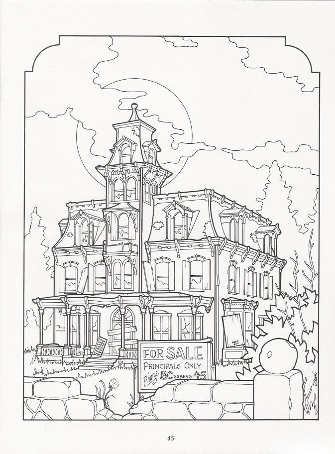 120+ House Coloring Pages for Home Lovers 81