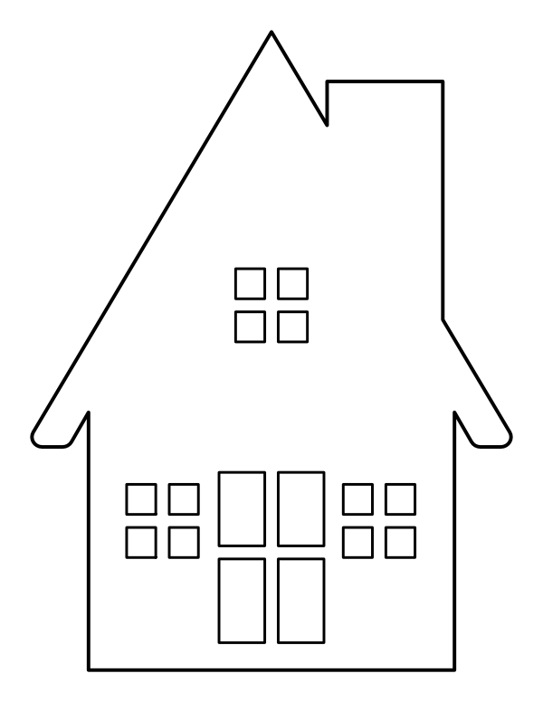 120+ House Coloring Pages for Home Lovers 85