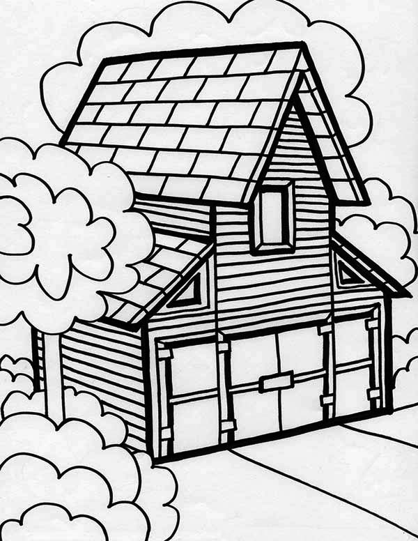 120+ House Coloring Pages for Home Lovers 87