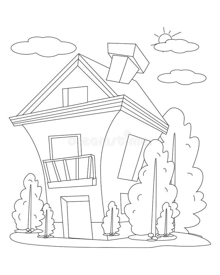 120+ House Coloring Pages for Home Lovers 9