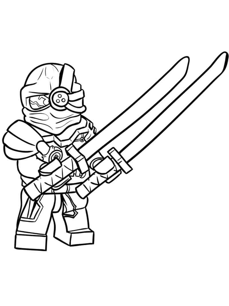 120+ Ninja Coloring Pages 101