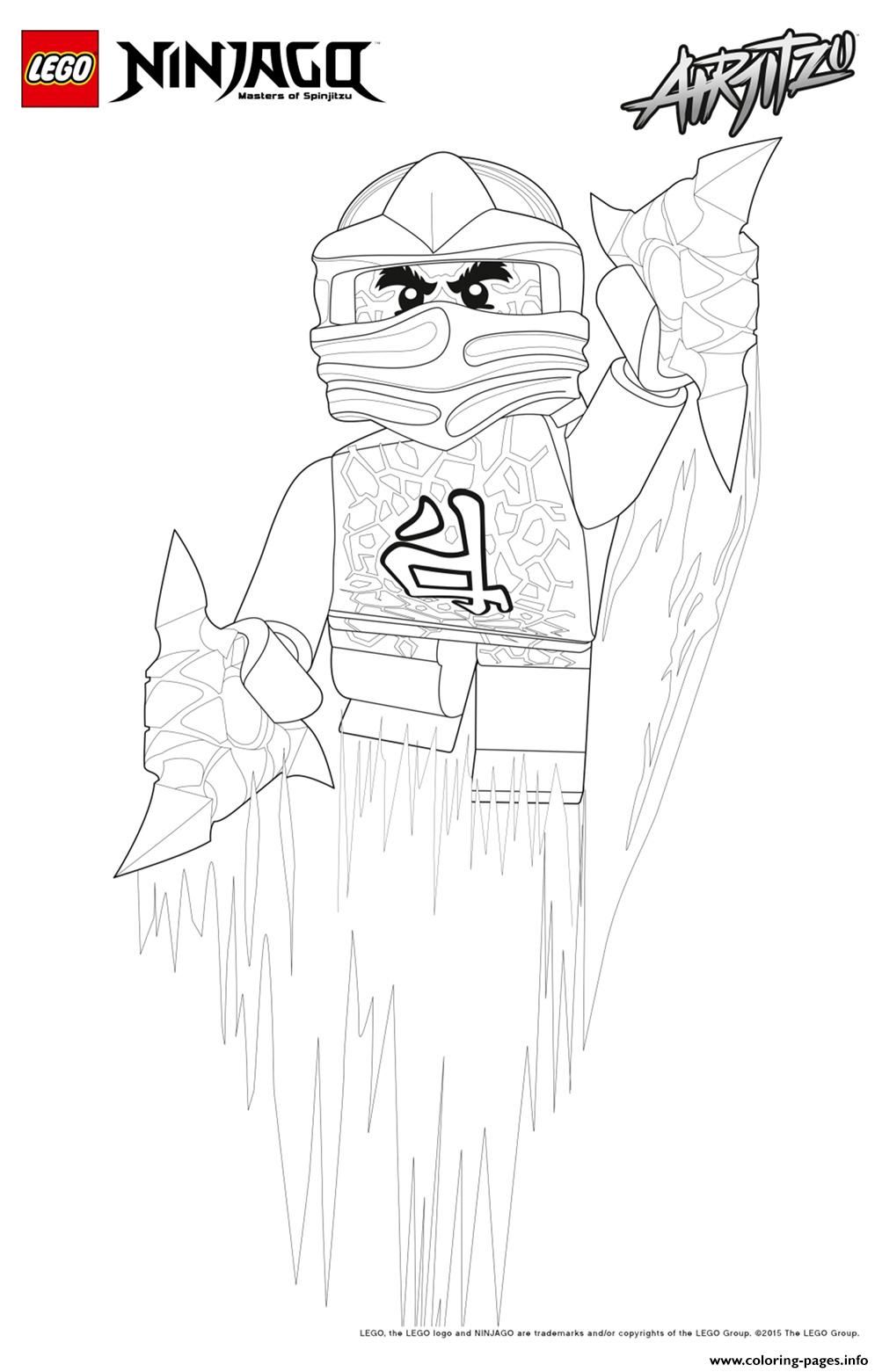 120+ Ninja Coloring Pages 102