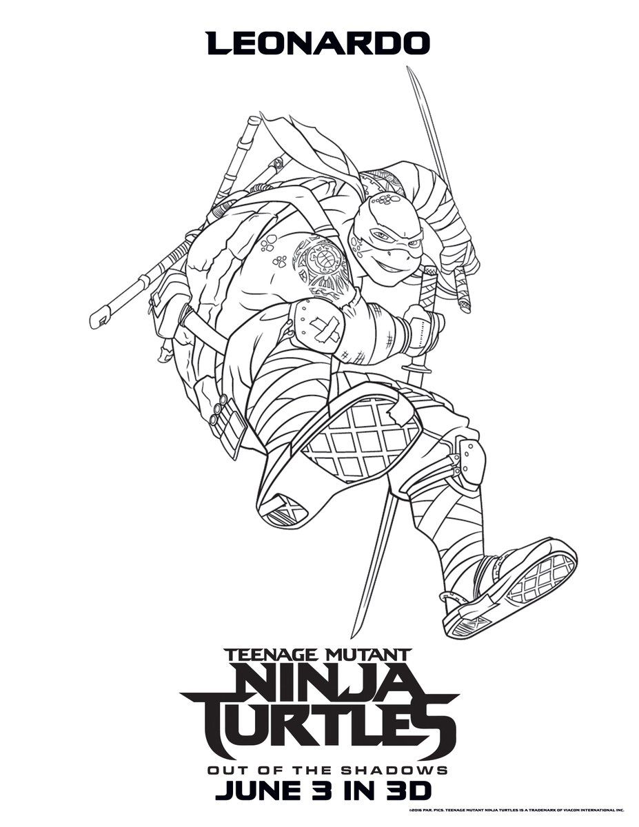 120+ Ninja Coloring Pages 60