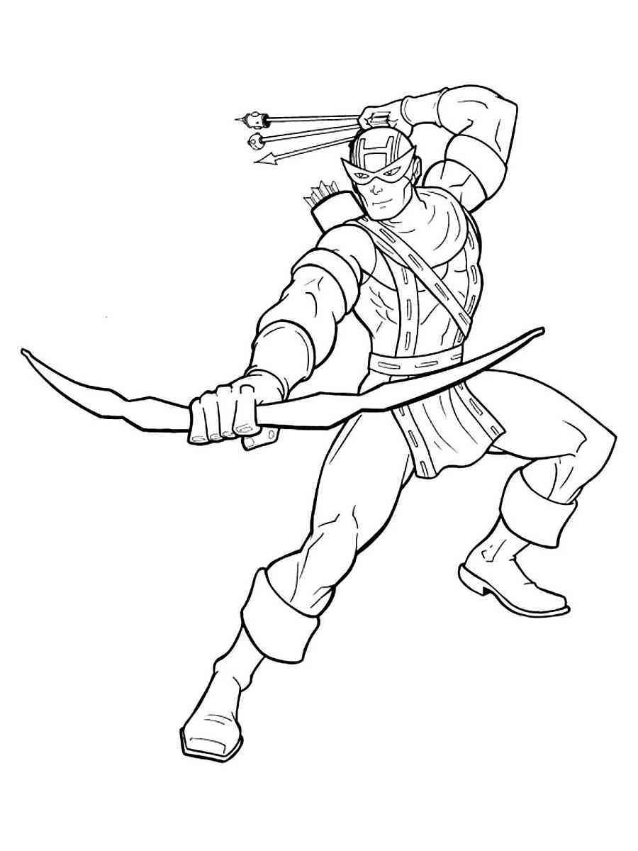 120+ Ninja Coloring Pages 65