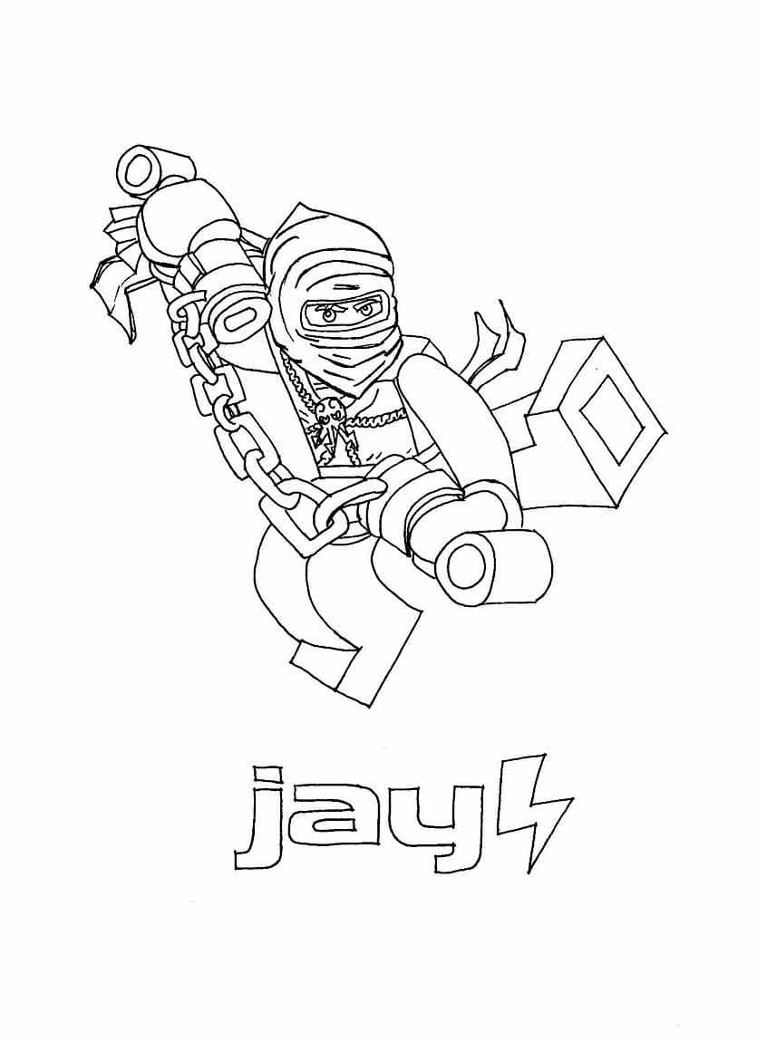 120+ Ninja Coloring Pages 83