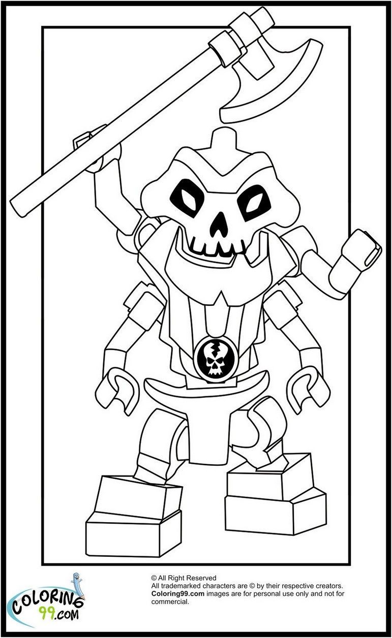 120+ Ninja Coloring Pages 96