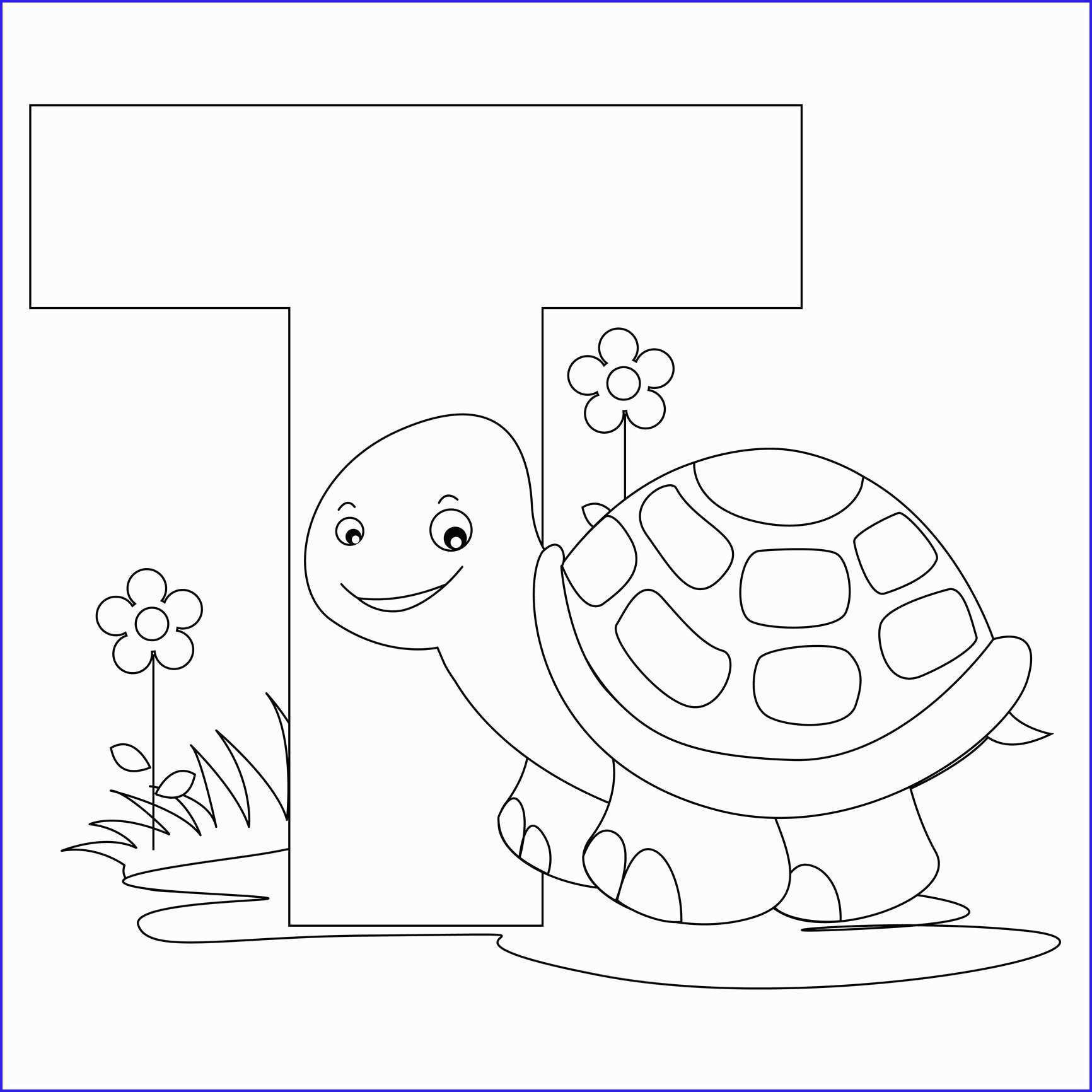 140+ Alphabet Coloring Pages 105