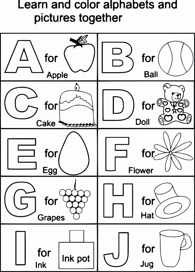 140+ Alphabet Coloring Pages 126