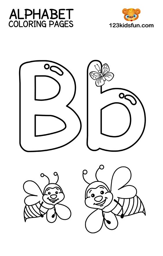 140+ Alphabet Coloring Pages 138