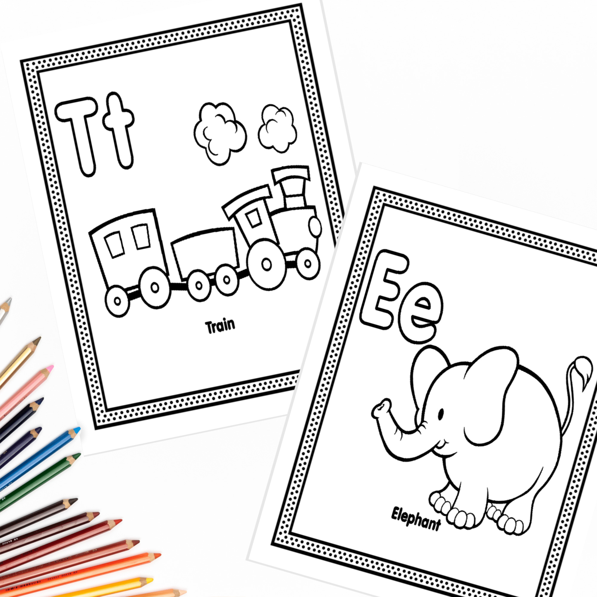 140+ Alphabet Coloring Pages 144