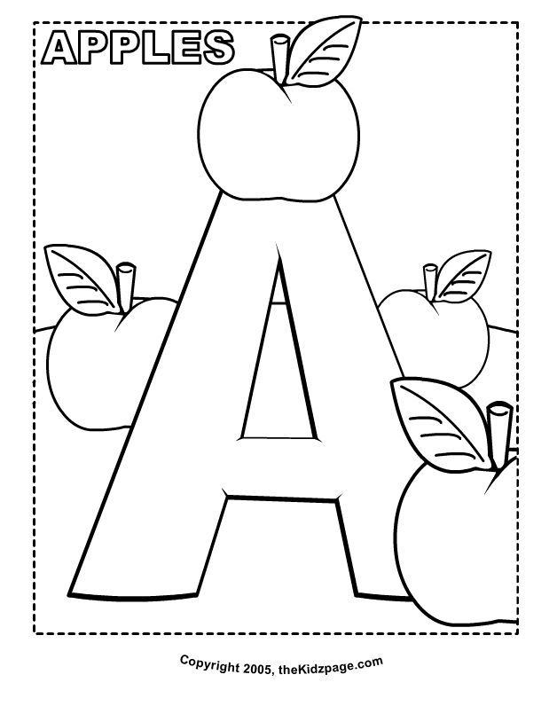 140+ Alphabet Coloring Pages 29