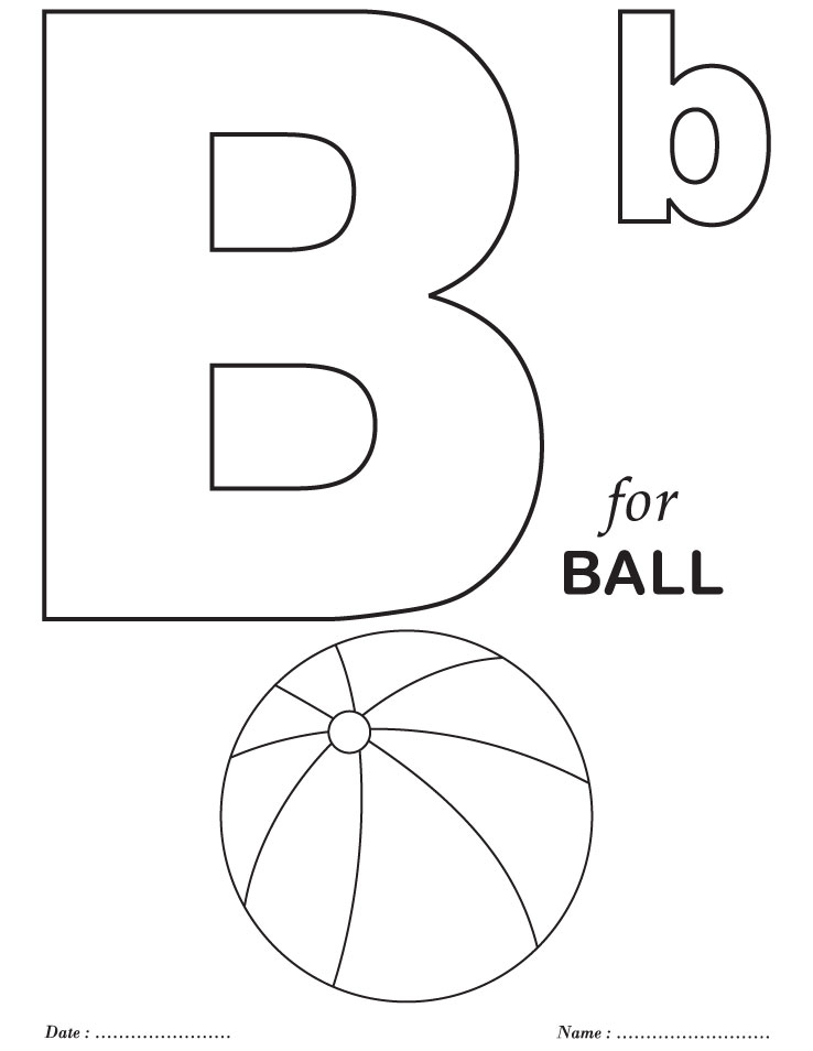 140+ Alphabet Coloring Pages 52