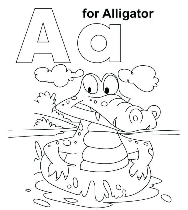 140+ Alphabet Coloring Pages 66