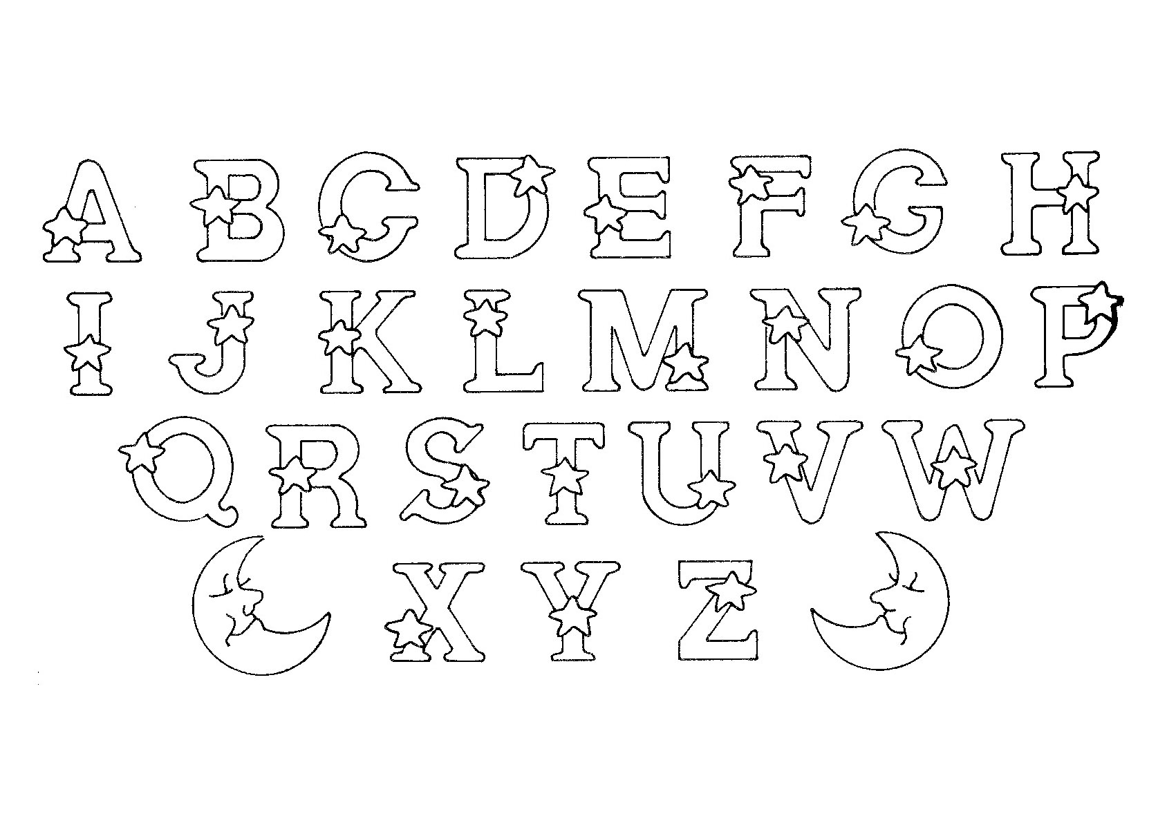 140+ Alphabet Coloring Pages 92