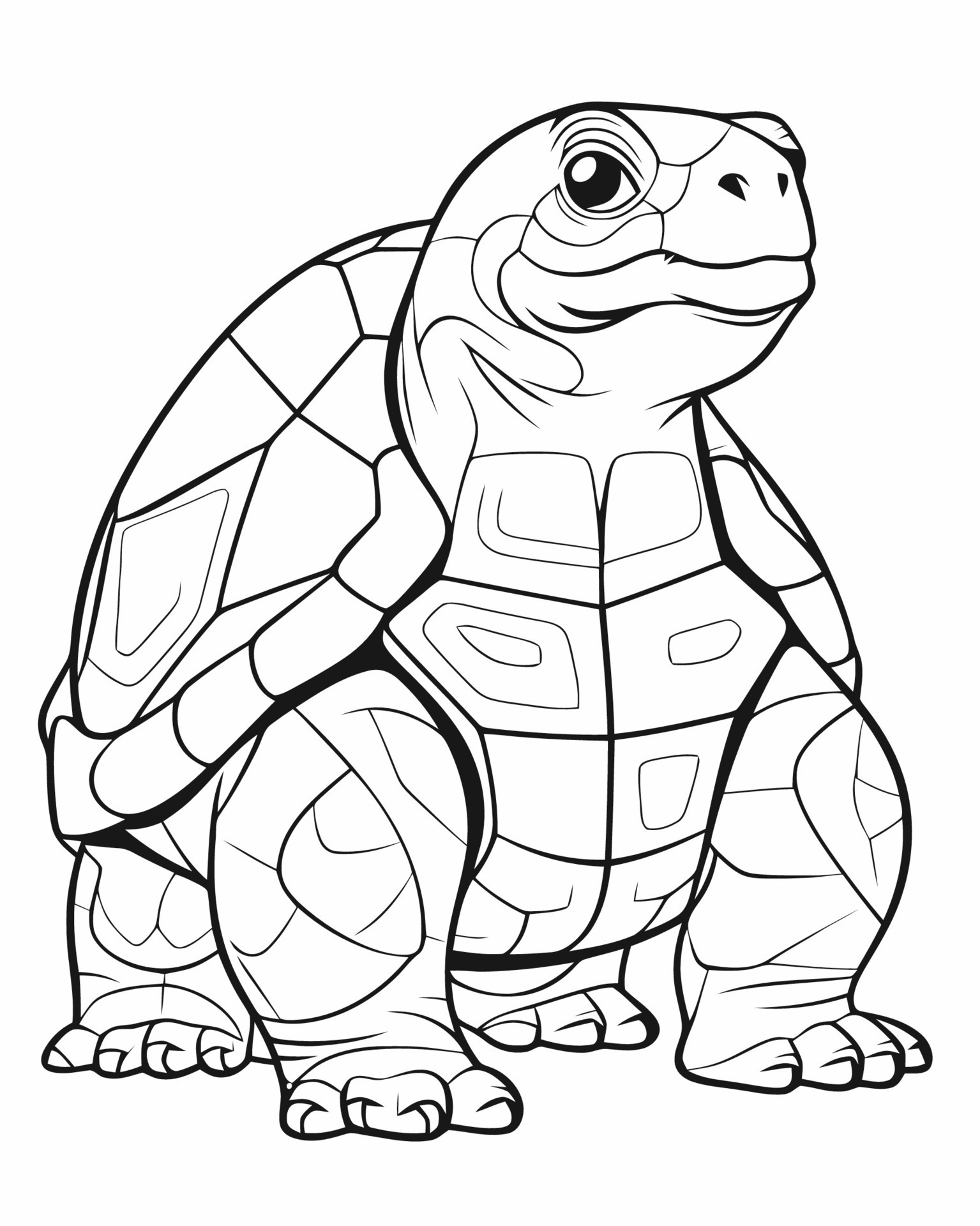 160 Turtle Coloring Pages: Slow and Steady Wins the Coloring Race 11