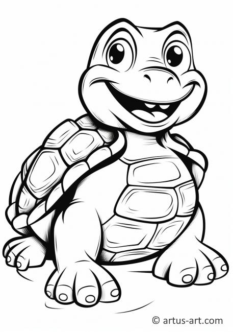 160 Turtle Coloring Pages: Slow and Steady Wins the Coloring Race 112