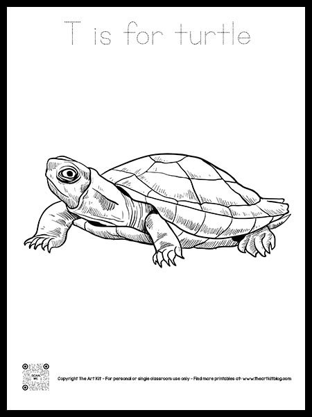 160 Turtle Coloring Pages: Slow and Steady Wins the Coloring Race 118