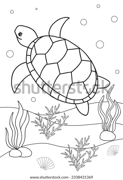 160 Turtle Coloring Pages: Slow and Steady Wins the Coloring Race 121