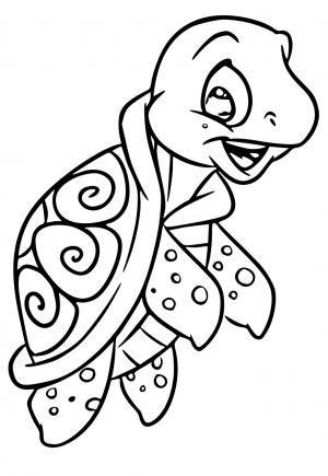 160 Turtle Coloring Pages: Slow and Steady Wins the Coloring Race 143