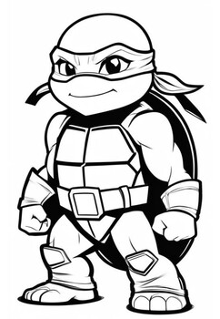 160 Turtle Coloring Pages: Slow and Steady Wins the Coloring Race 157