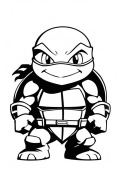 160 Turtle Coloring Pages: Slow and Steady Wins the Coloring Race 158