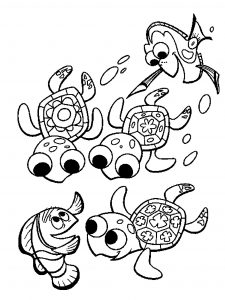 160 Turtle Coloring Pages: Slow and Steady Wins the Coloring Race 161