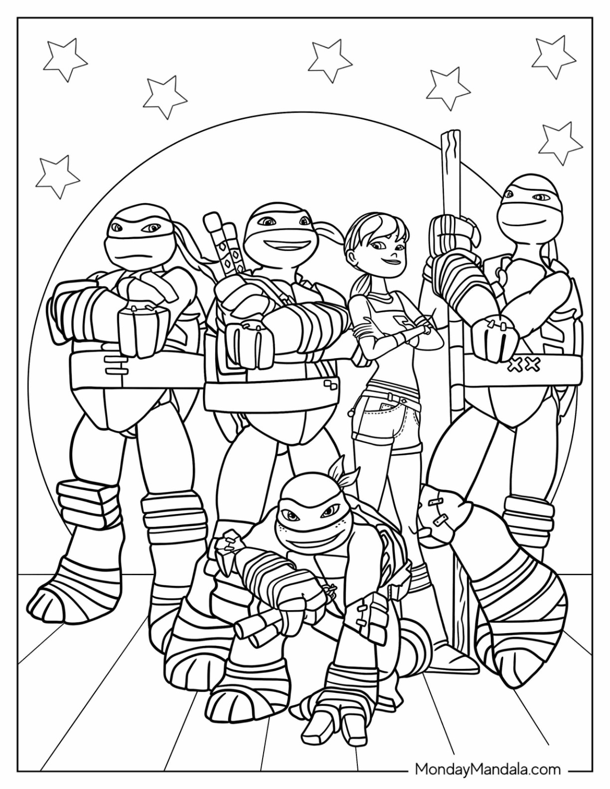 160 Turtle Coloring Pages: Slow and Steady Wins the Coloring Race 23