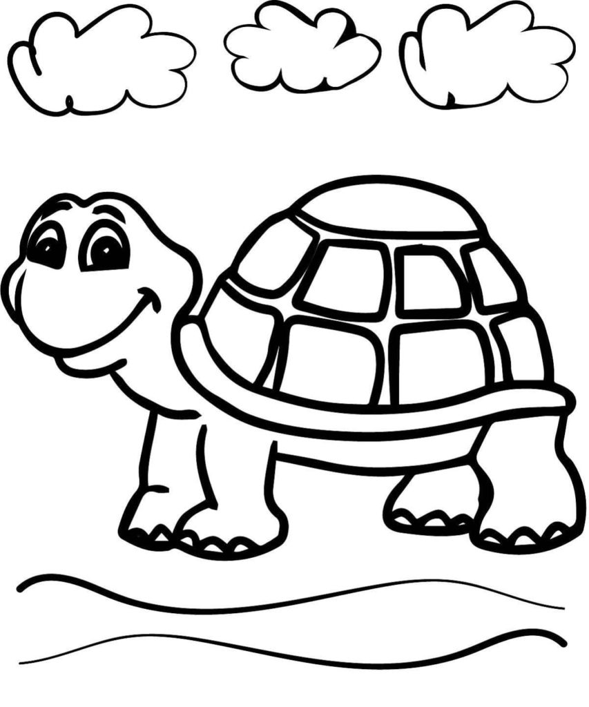 160 Turtle Coloring Pages: Slow and Steady Wins the Coloring Race 29