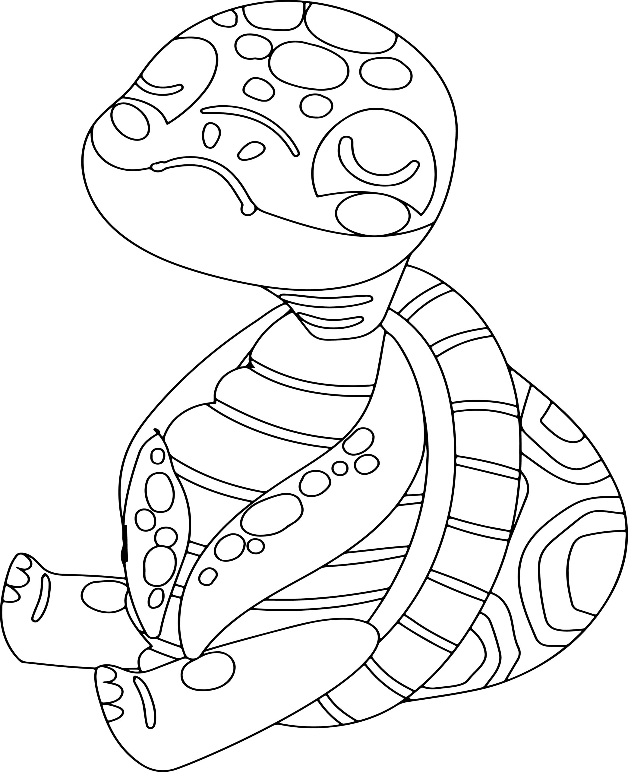 160 Turtle Coloring Pages: Slow and Steady Wins the Coloring Race 3