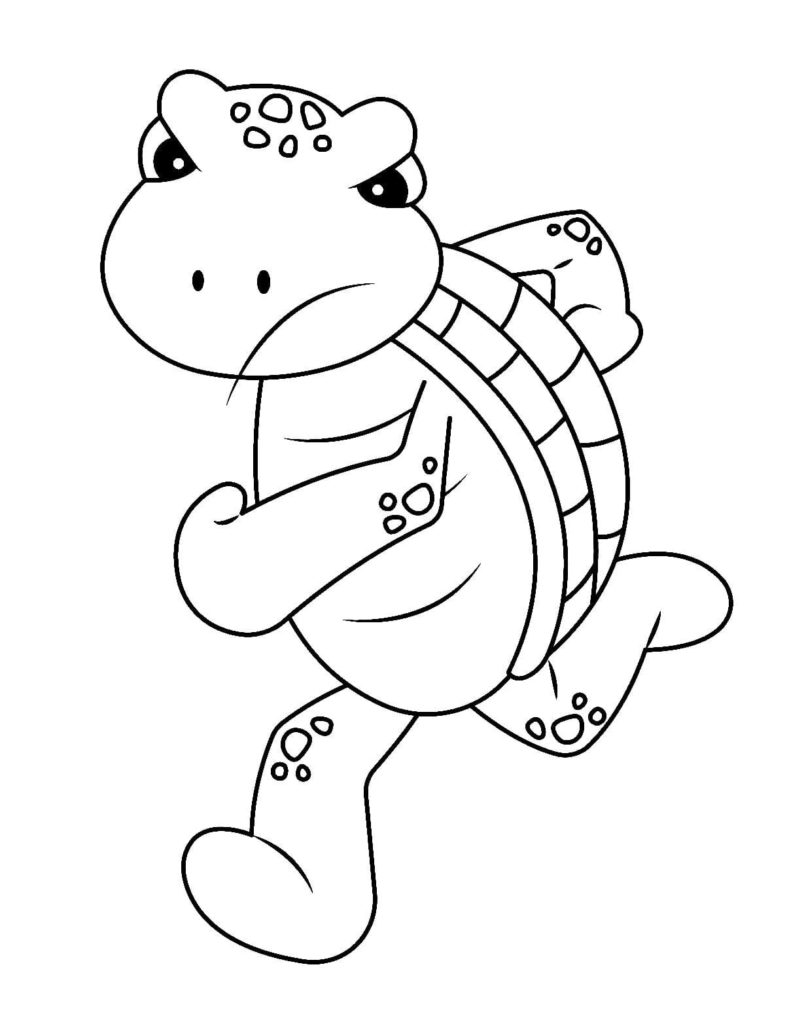 160 Turtle Coloring Pages: Slow and Steady Wins the Coloring Race 33