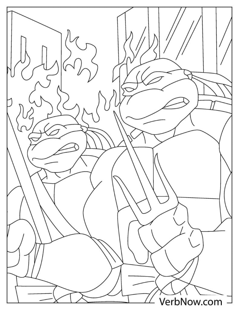 160 Turtle Coloring Pages: Slow and Steady Wins the Coloring Race 37