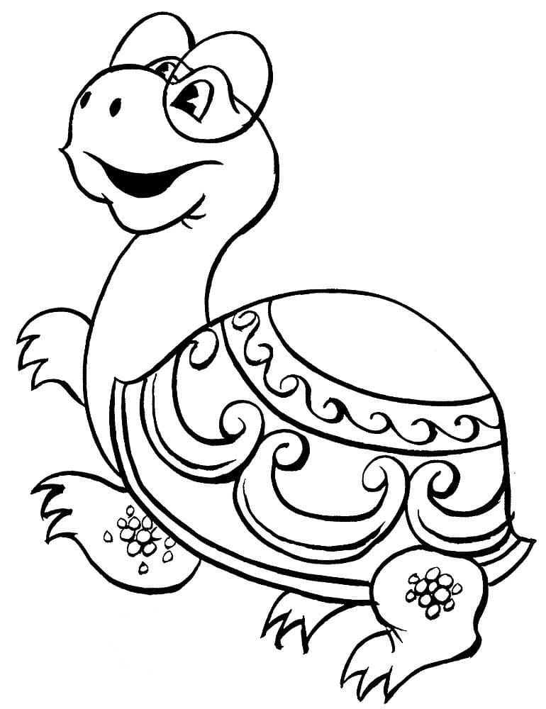 160 Turtle Coloring Pages: Slow and Steady Wins the Coloring Race 53