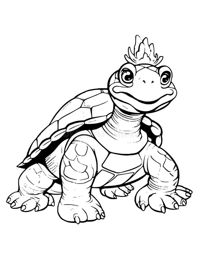 160 Turtle Coloring Pages: Slow and Steady Wins the Coloring Race 72