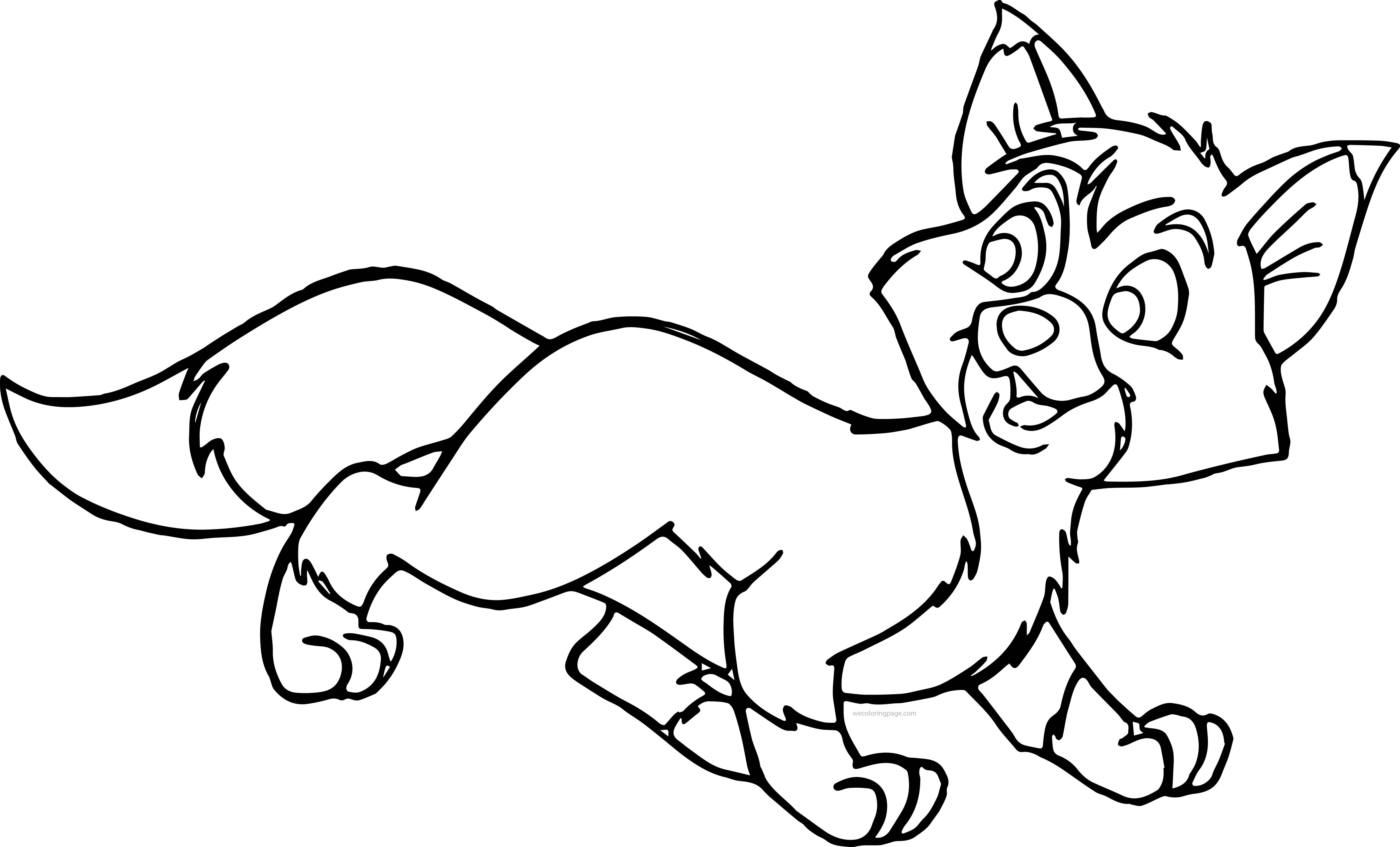 180+ Fox Coloring Pages 1