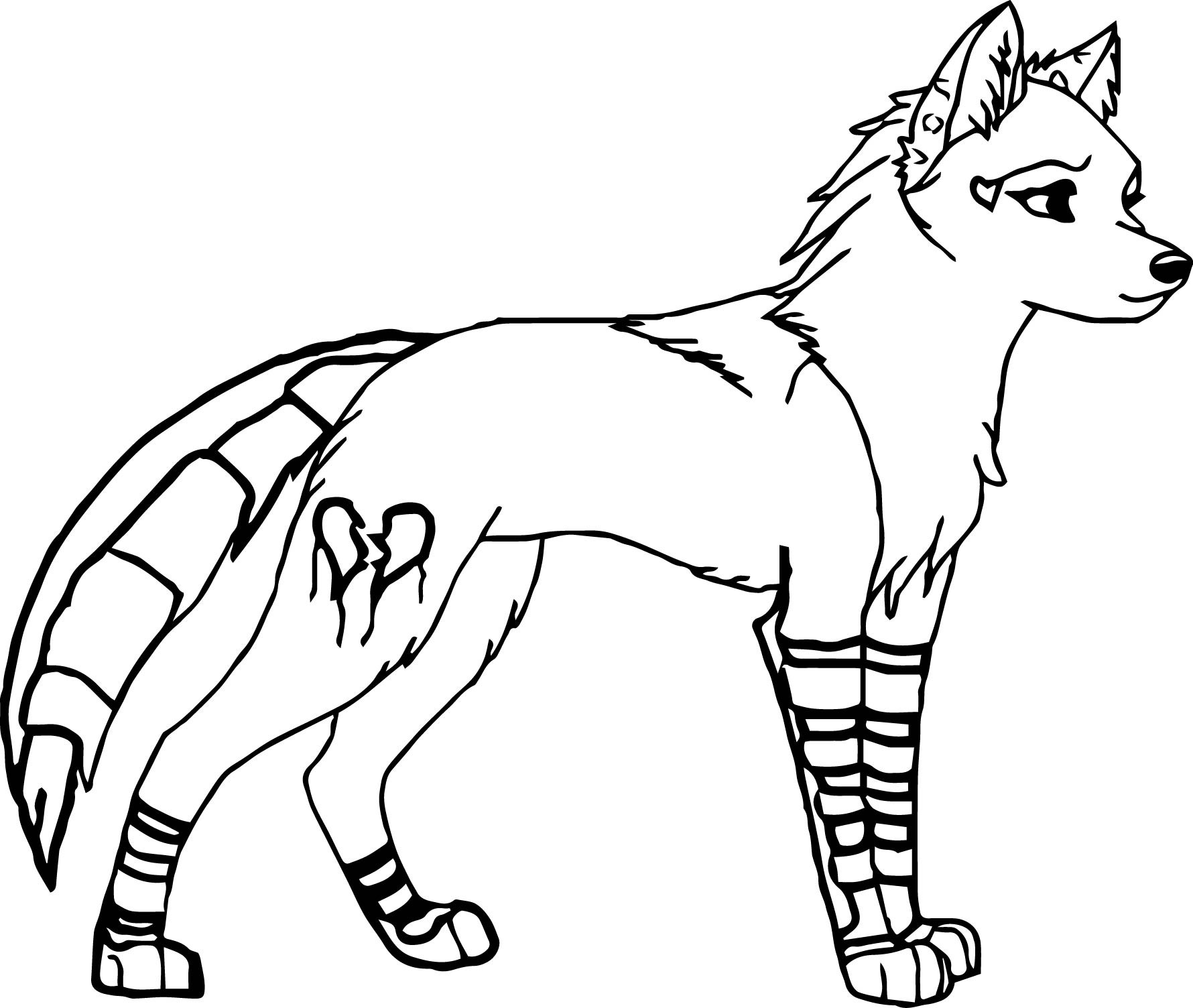 180+ Fox Coloring Pages 18