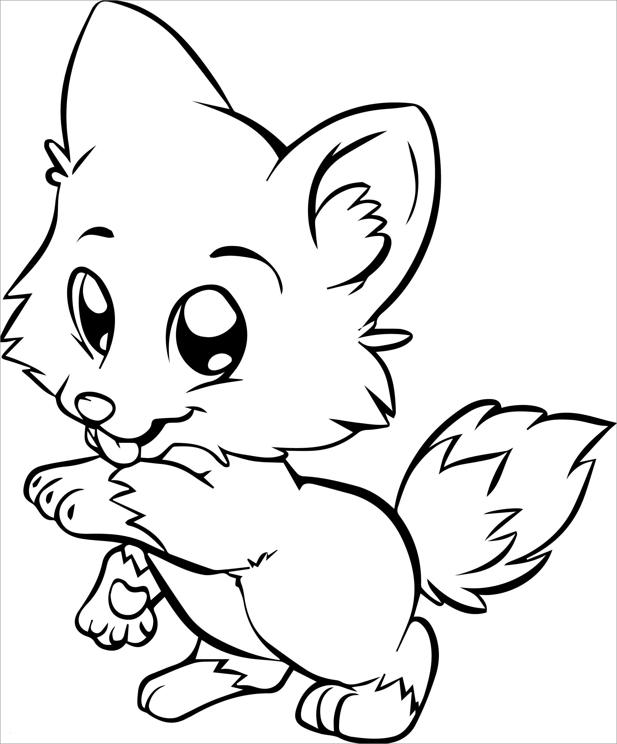 180+ Fox Coloring Pages 3