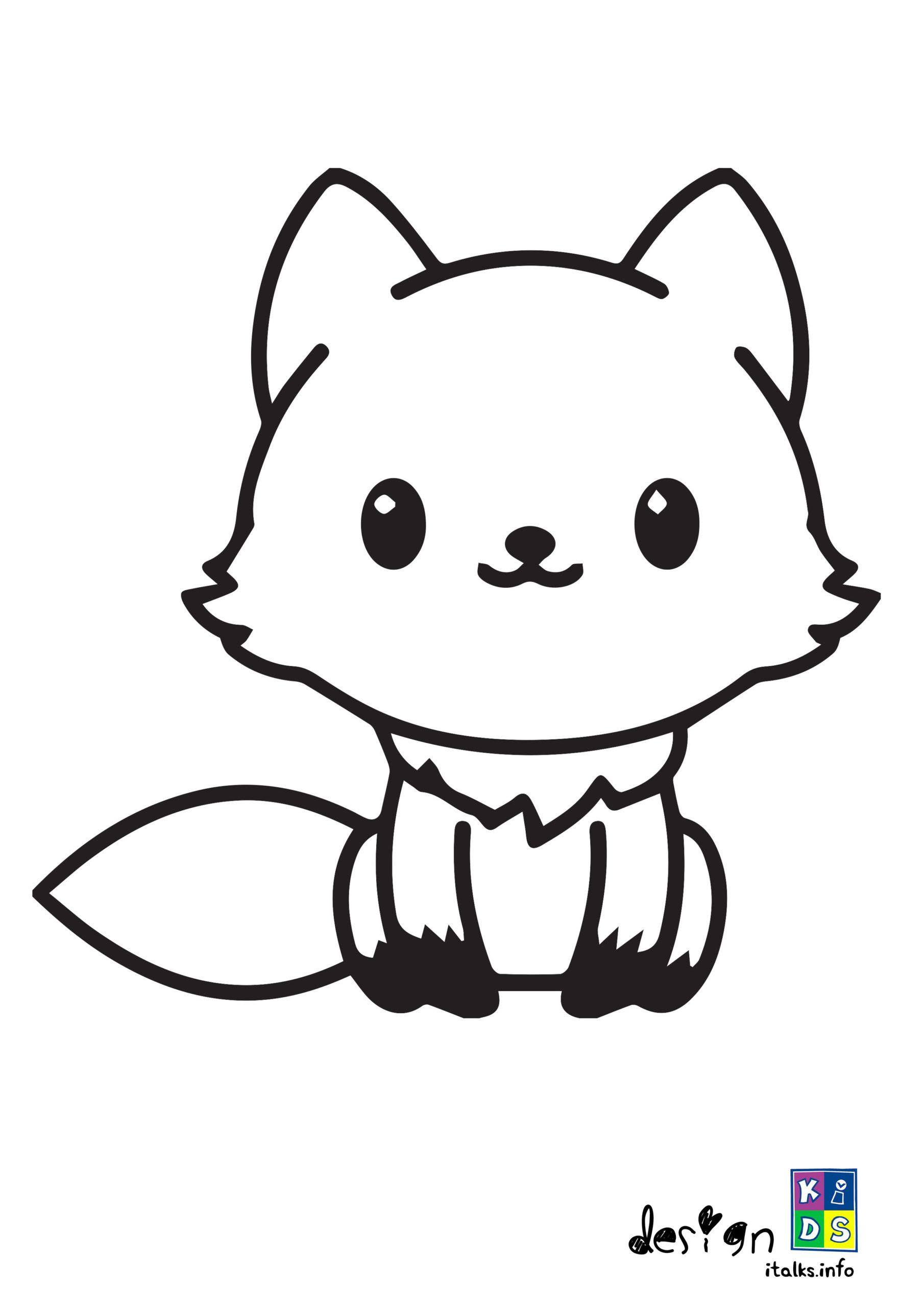 180+ Fox Coloring Pages 5