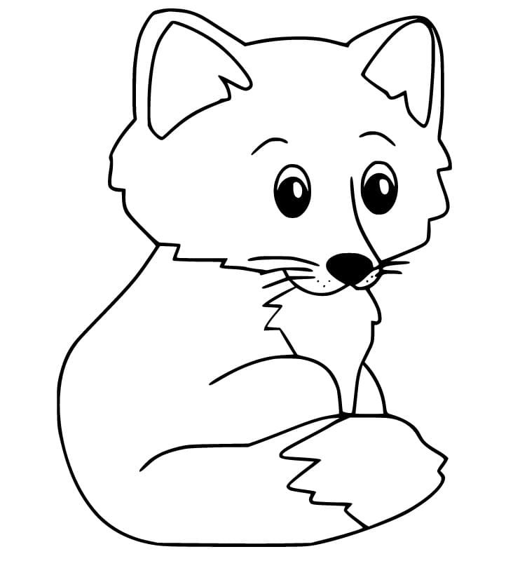 180+ Fox Coloring Pages 69