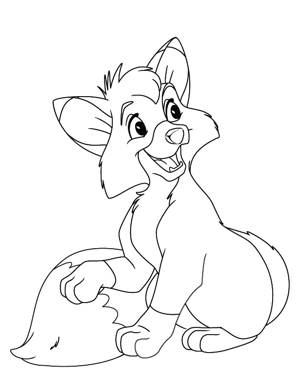 180+ Fox Coloring Pages 84