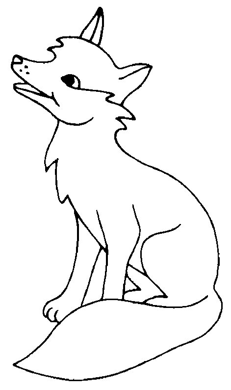 180+ Fox Coloring Pages 93