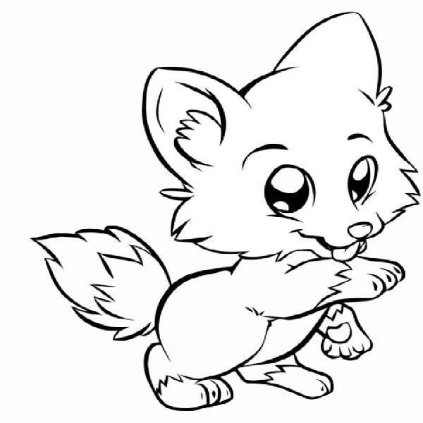 180+ Fox Coloring Pages 95