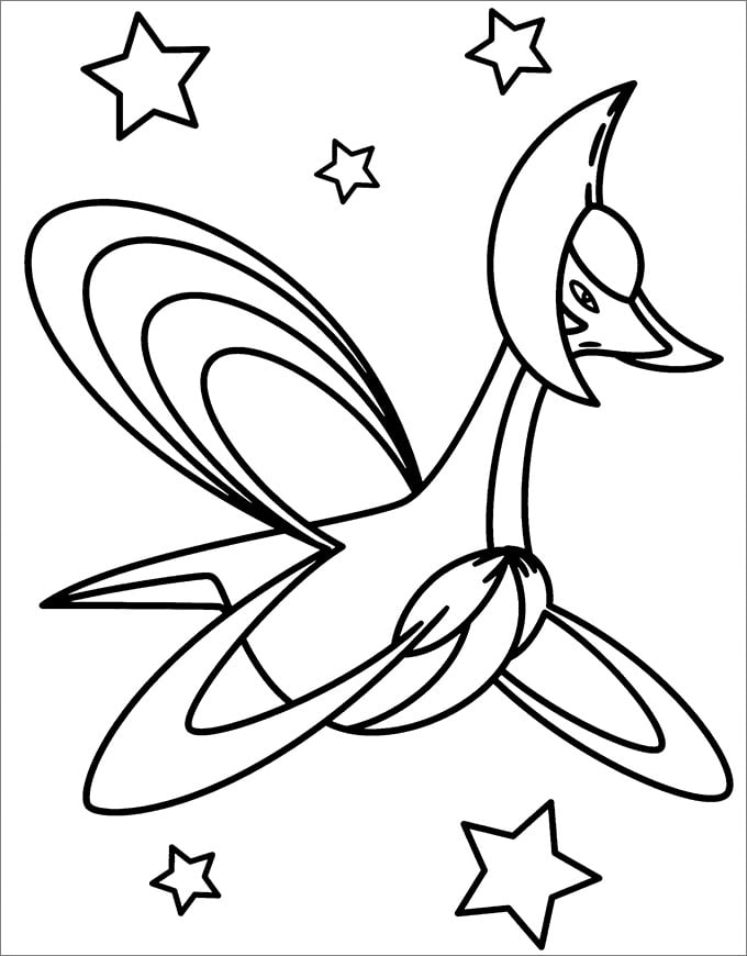 199+ Legendary Pokemon Coloring Pages: Catch 'Em with Color 110